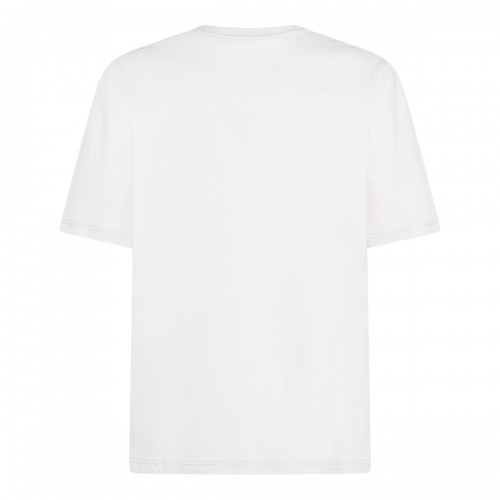 WHITE COTTON T-SHIRT