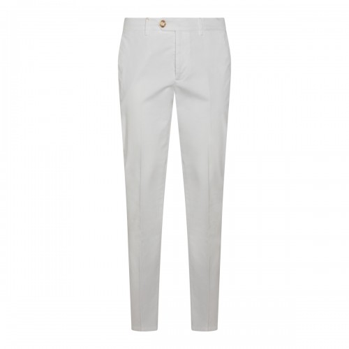 WHITE COTTON PANTS