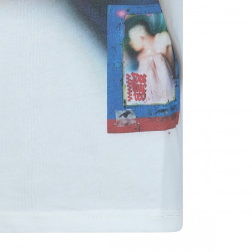 WHITE COTTON T-SHIRT