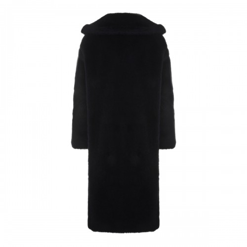 NAVY BLUE WOOL BLEND COAT 2