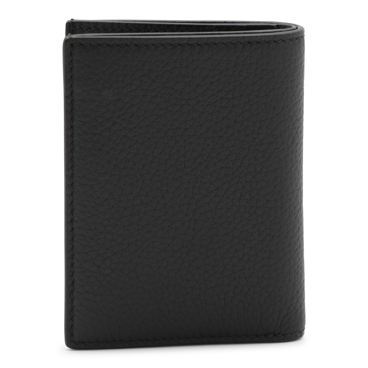 BLACK LEATHER CARD HOLDER