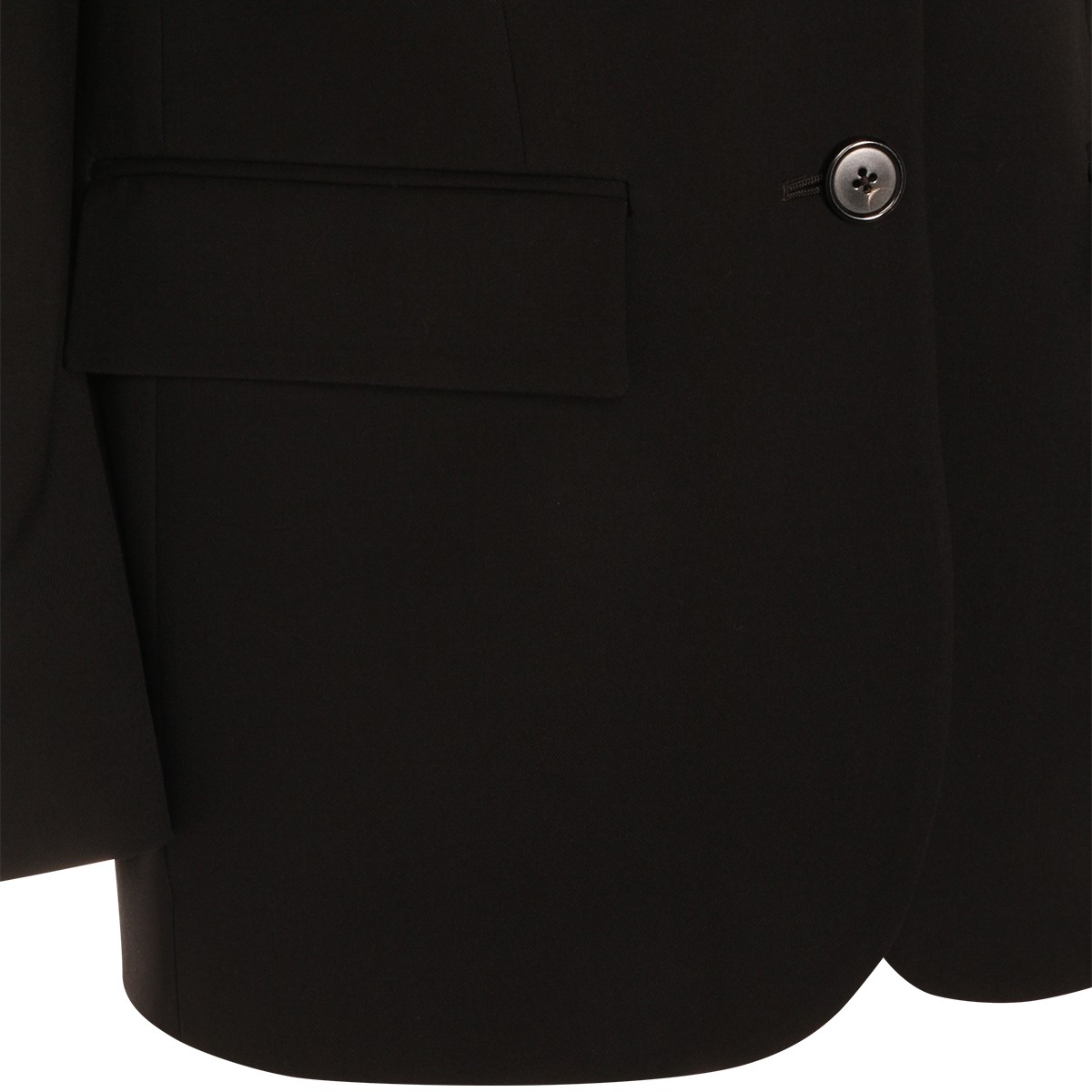 BLACK WOOL BLAZER