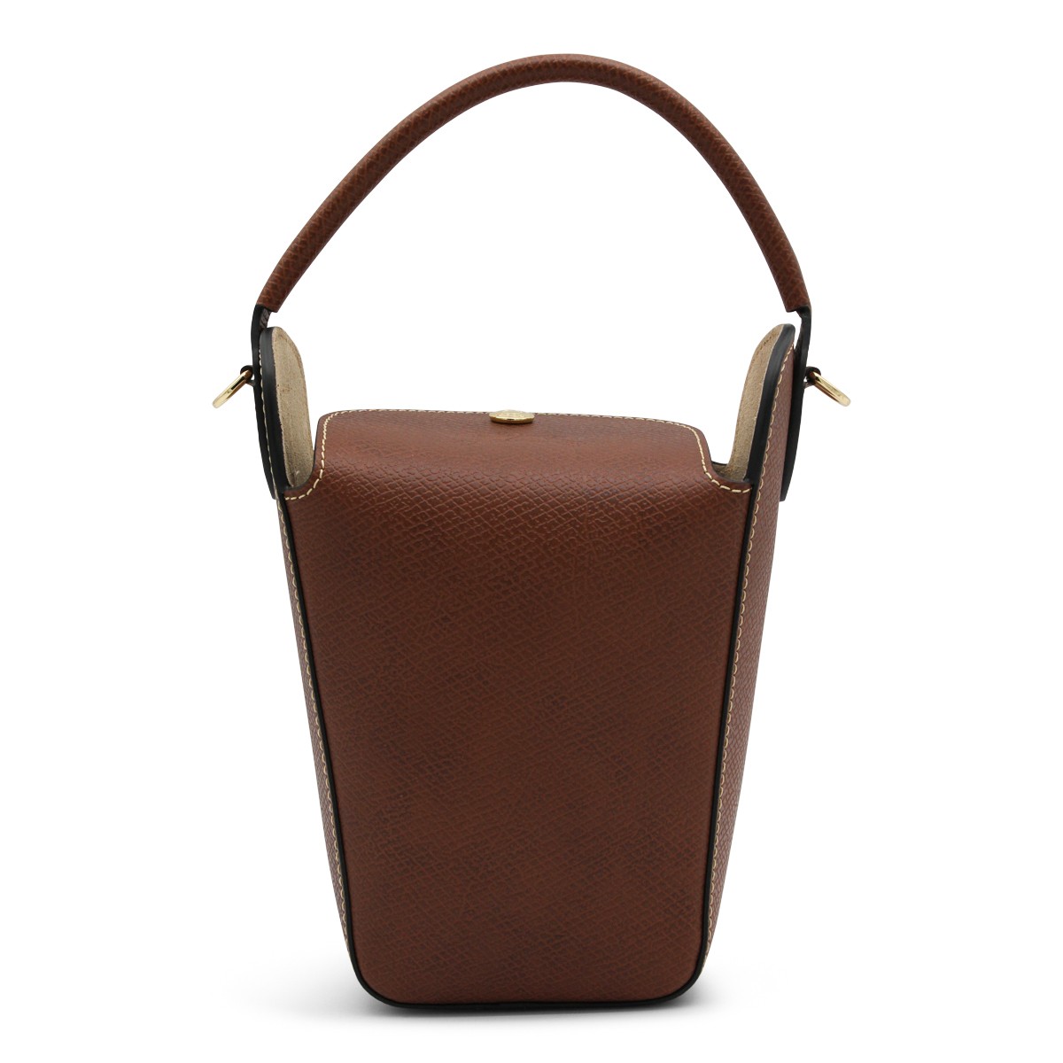 BROWN LEATHER SATCHEL