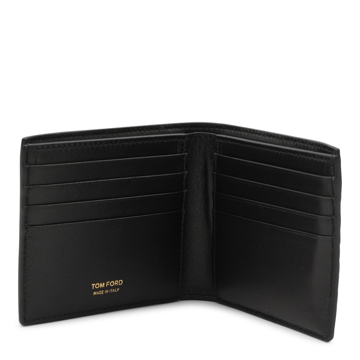 BLACK LEATHER WALLET
