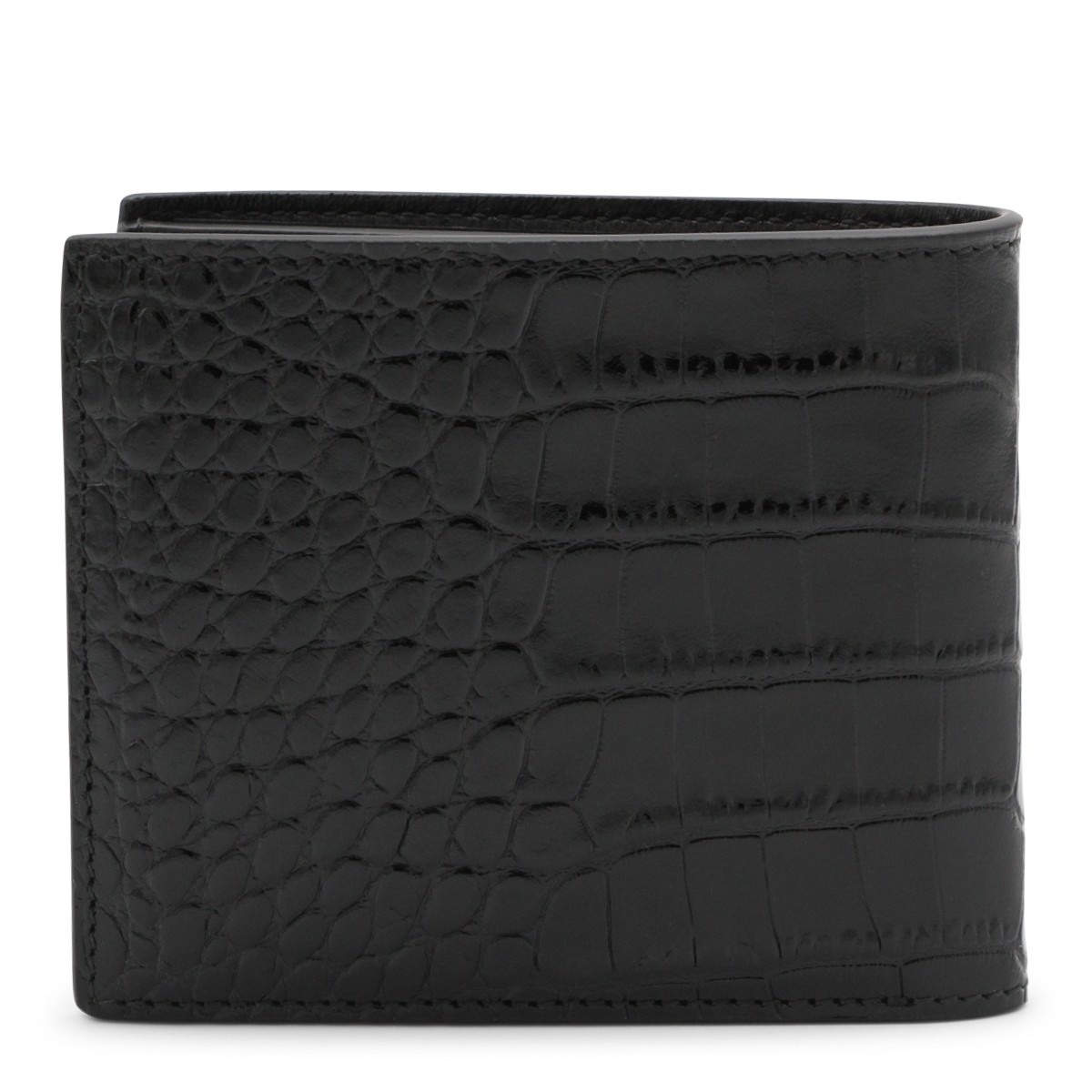 BLACK LEATHER WALLET