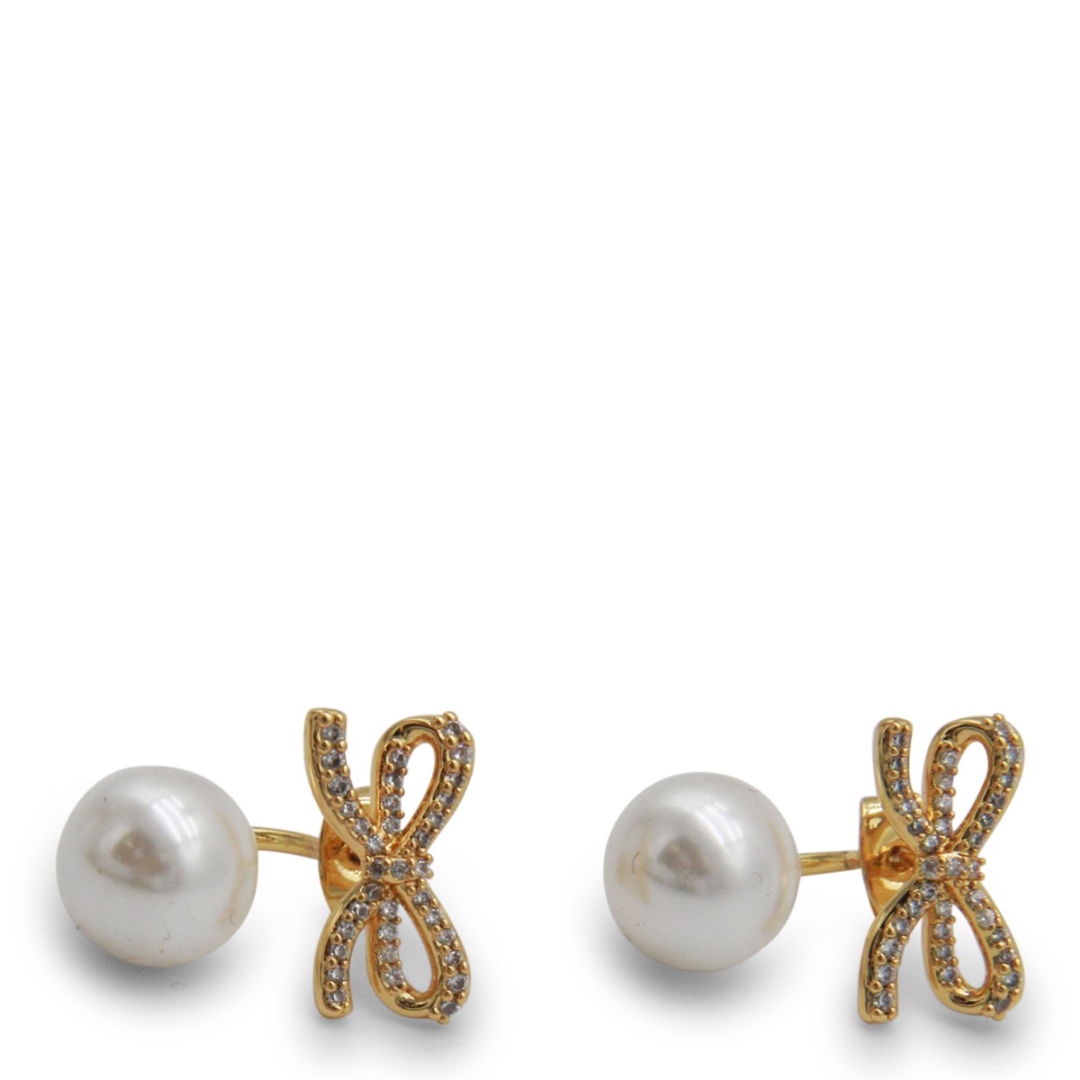 GOLD AND PEARL EARRINGS