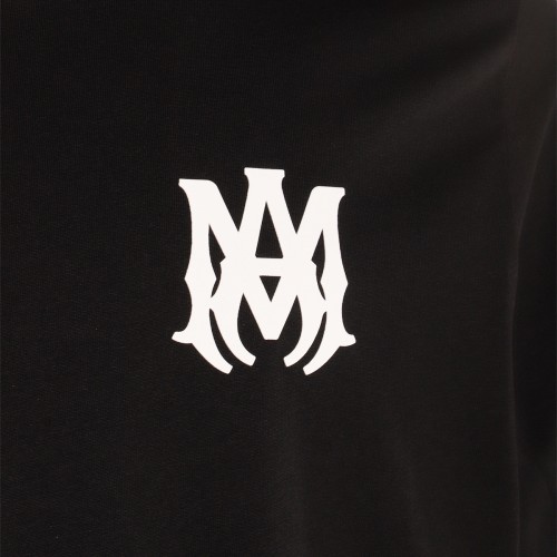 BLACK COTTON T-SHIRT