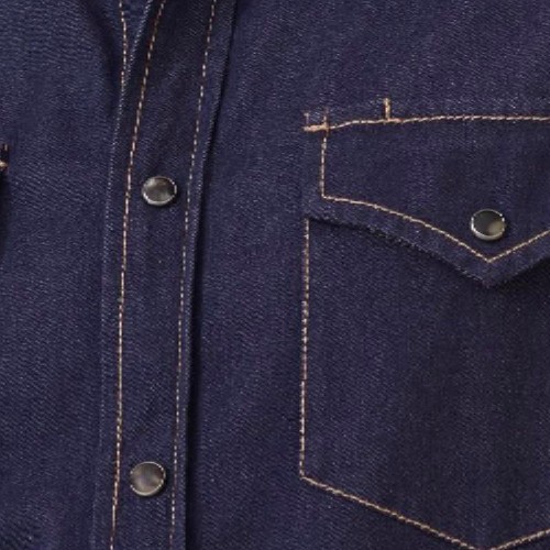 DARK BLUE COTTON SHIRT