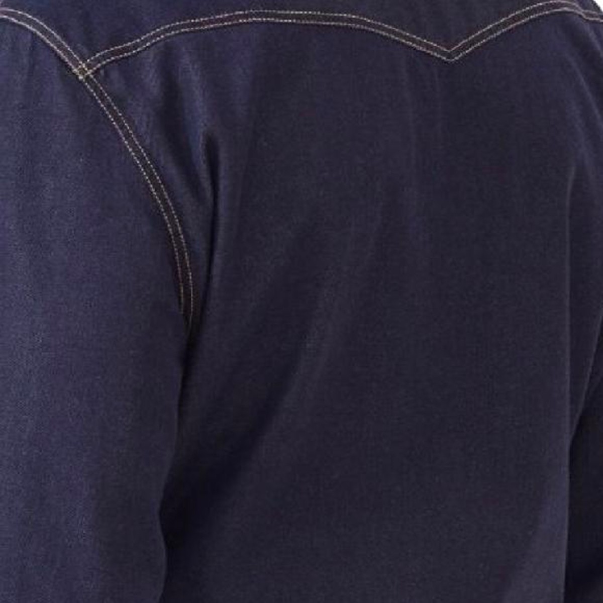DARK BLUE COTTON SHIRT