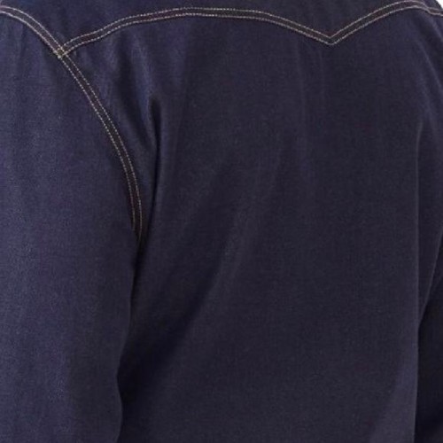 DARK BLUE COTTON SHIRT