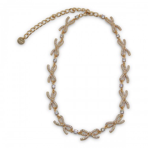 GOLD TONE NECKLACE 2