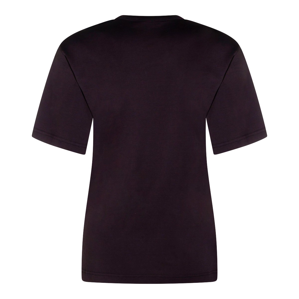 BLACK COTTON T-SHIRT