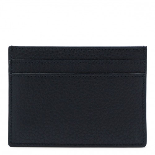 BLACK LEATHER CARD HOLDER 2
