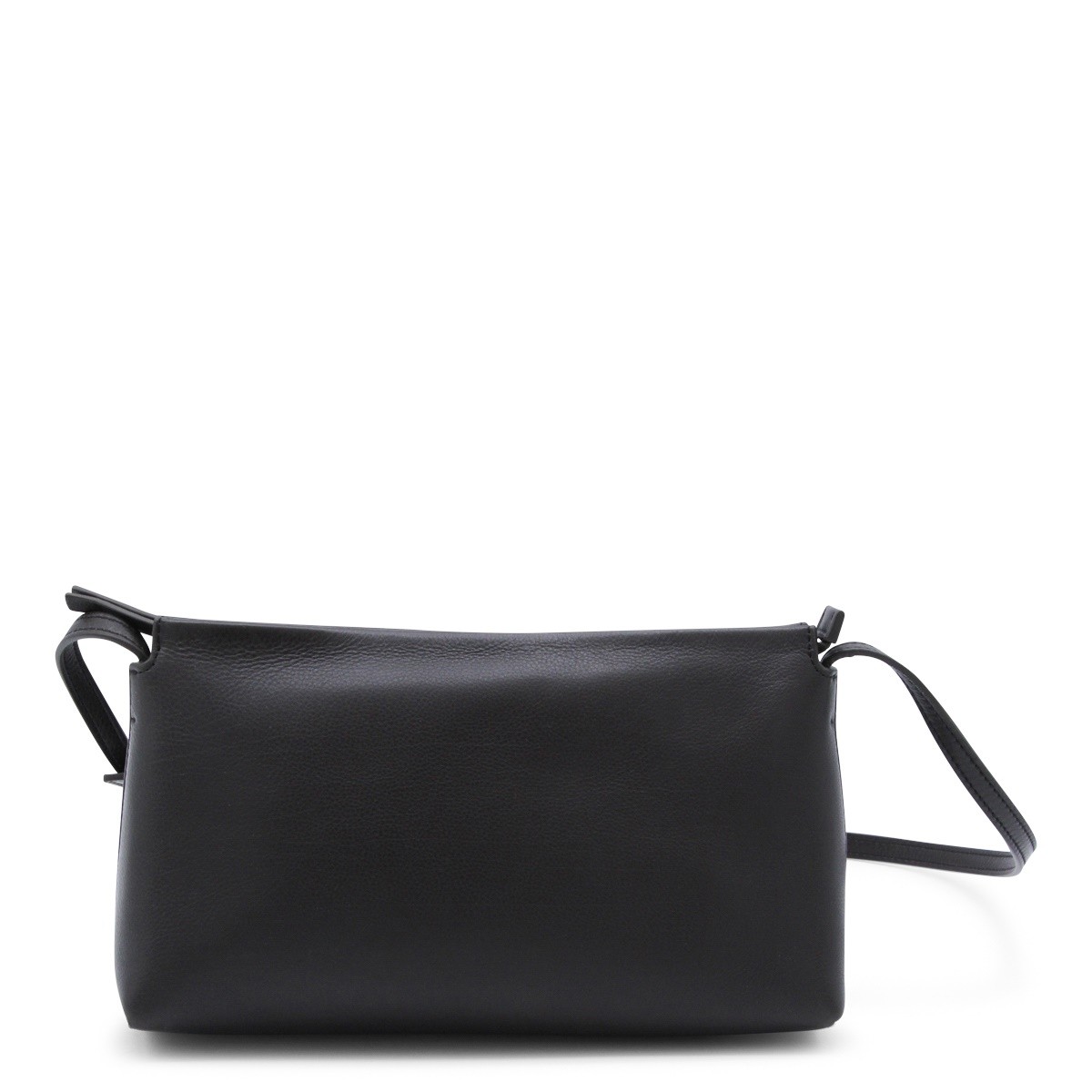 BLACK LEATHER RENE CROSSBODY BAG
