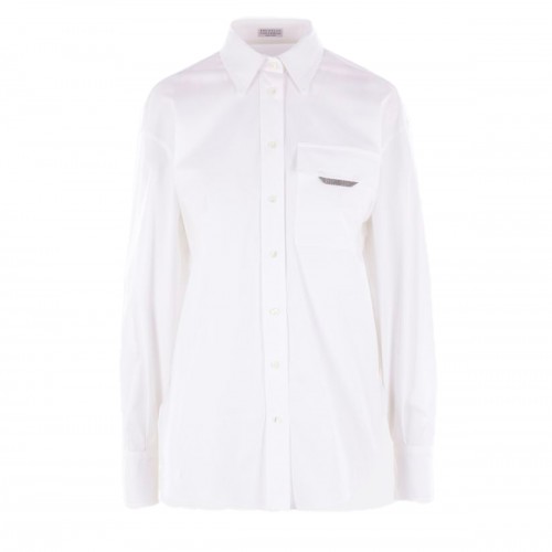 WHITE COTTON SHIRT