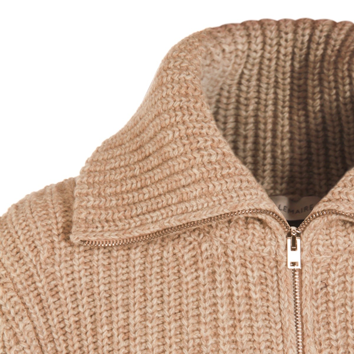 BEIGE WOOL KNITWEAR