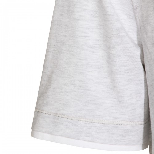 LIGHT GREY COTTON T-SHIRT