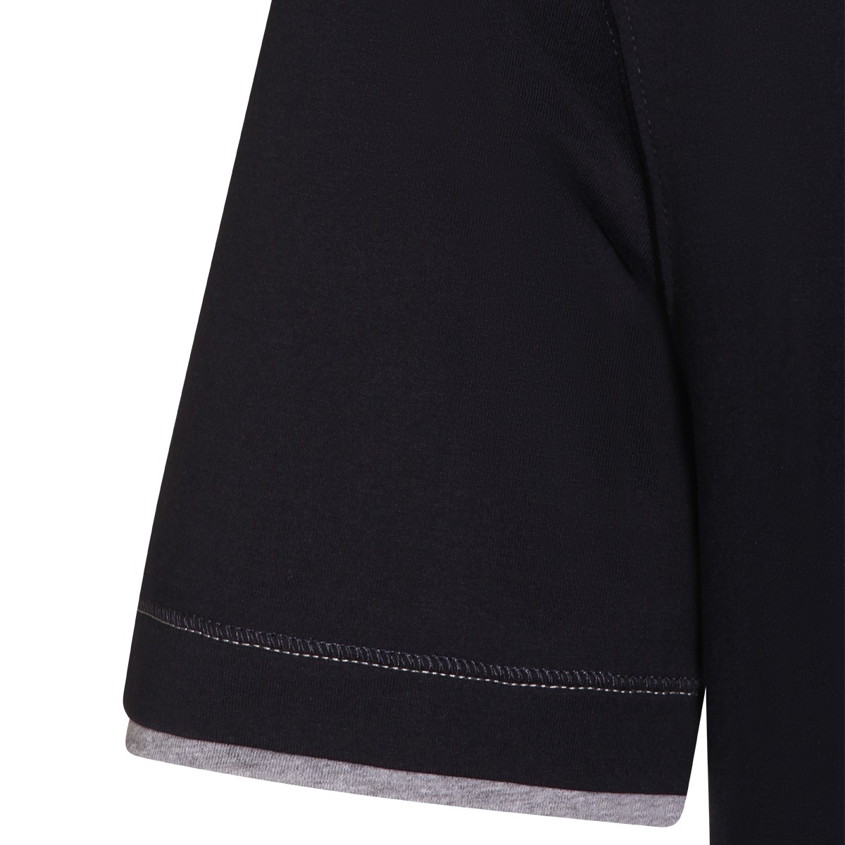 NAVY BLUE COTTON T-SHIRT