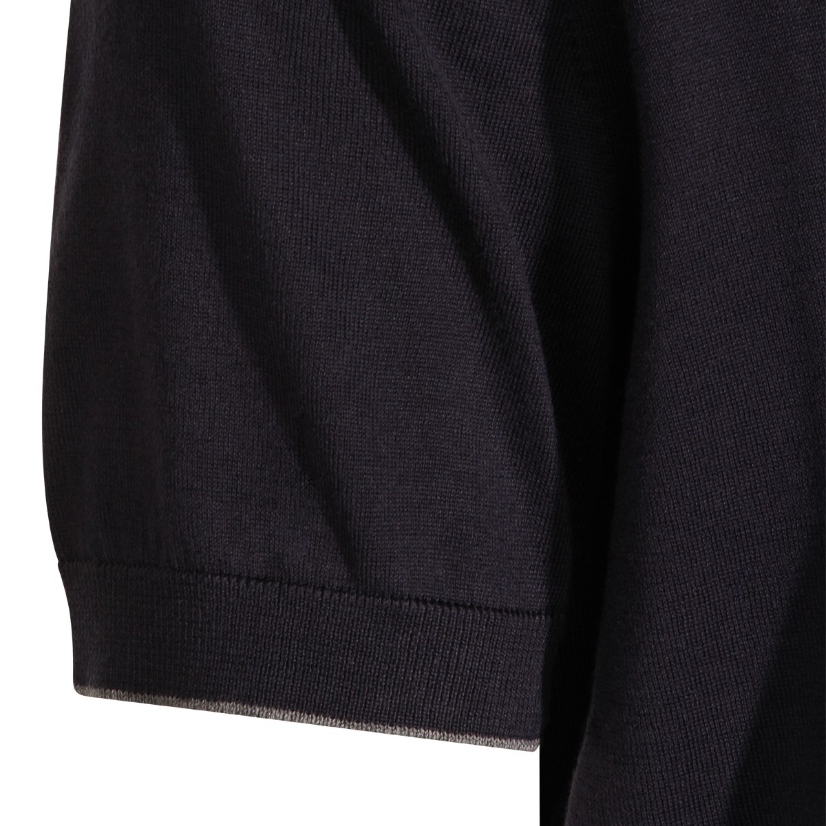 NAVY COTTON POLO SHIRT