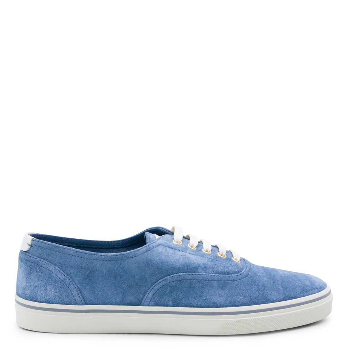 DENIM SUEDE SNEAKERS