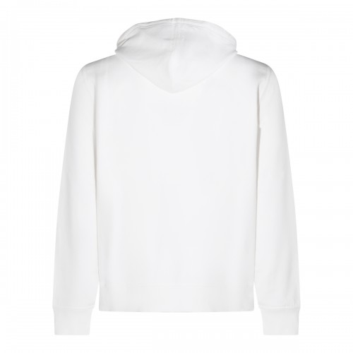 WHITE COTTON SWEATSHIRT 2