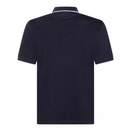 NAVY COTTON POLO SHIRT
