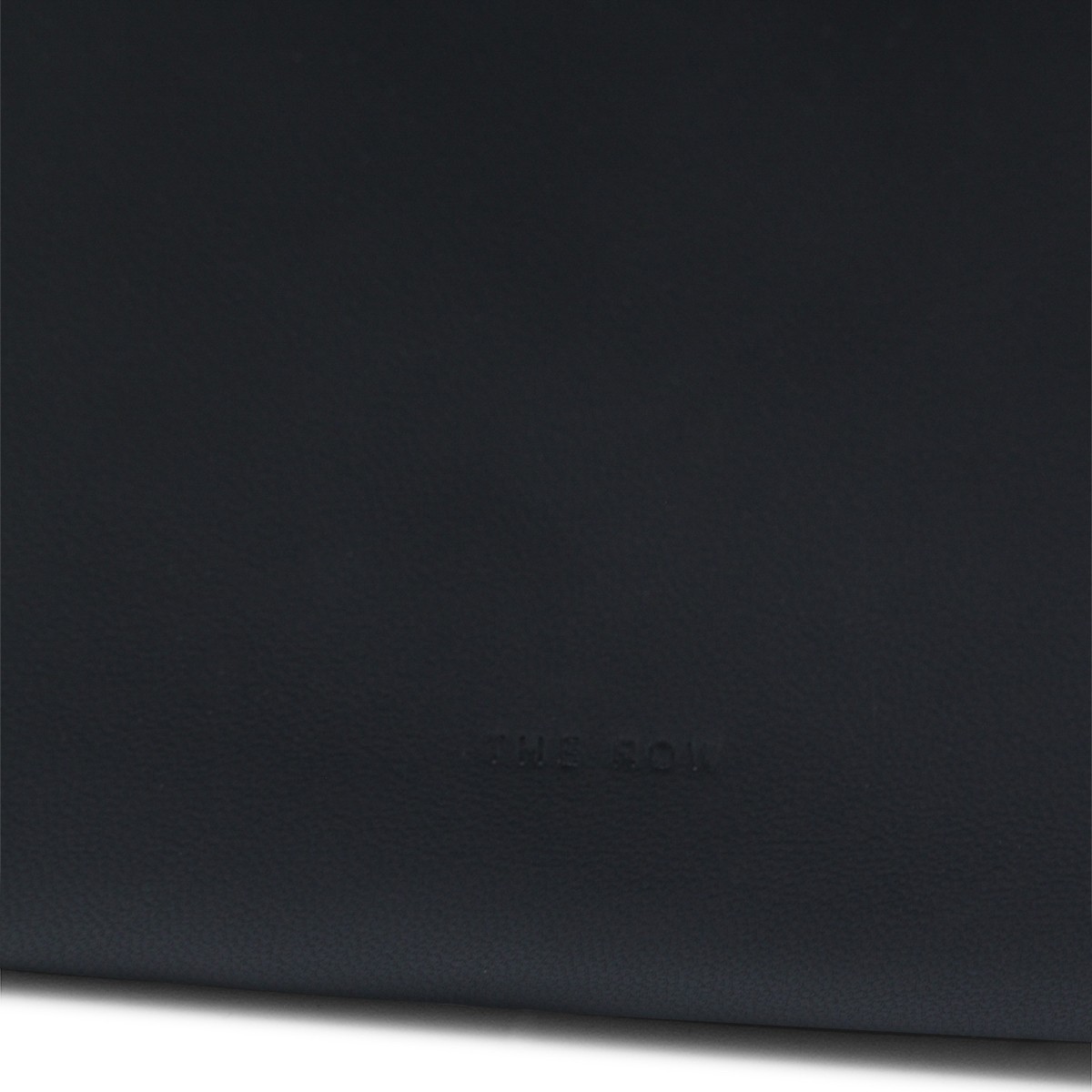 BLACK LEATHER EW IZZY SHOULDER BAG