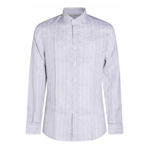 LIGHT GREY LINEN SHIRT