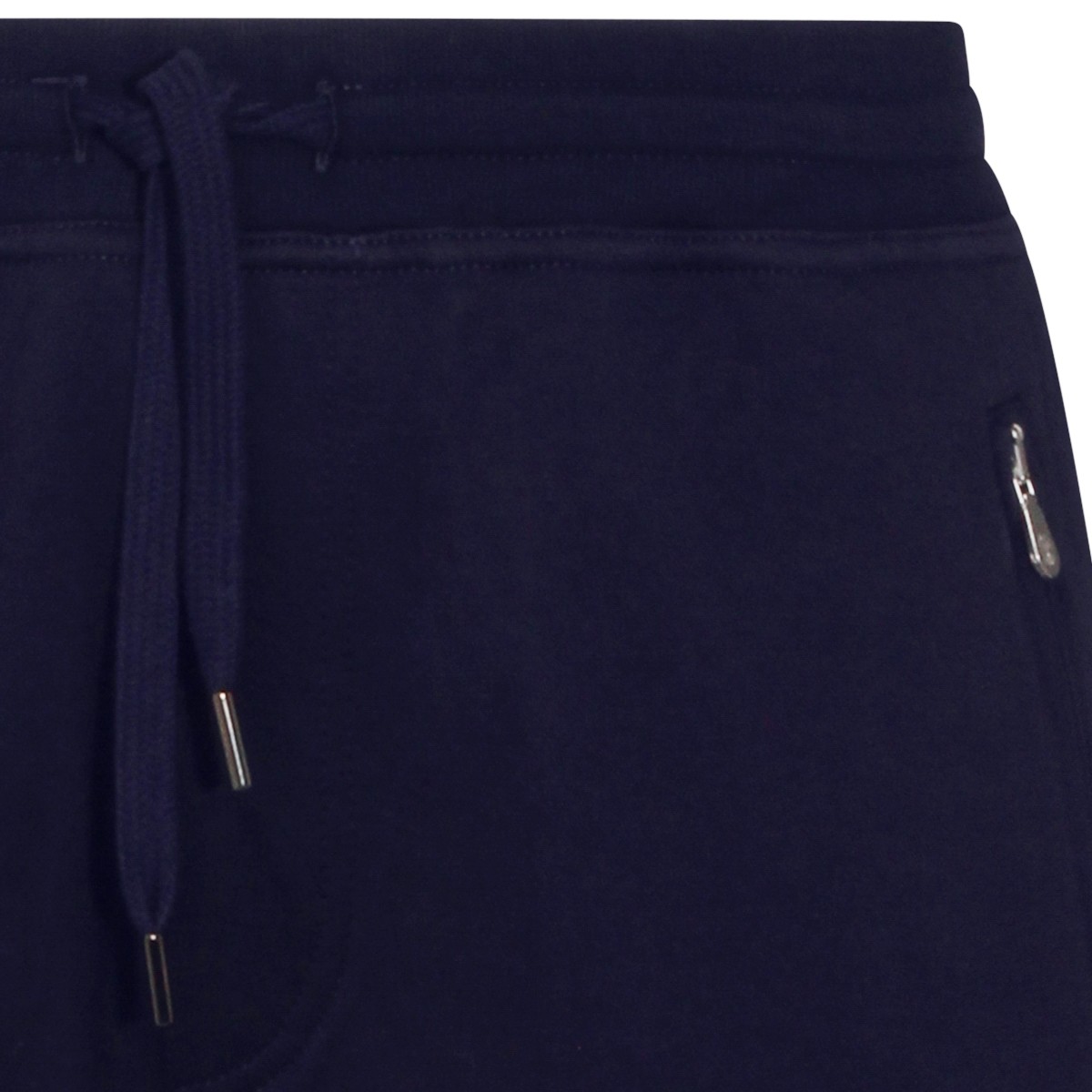 NAVY COTTON SHORTS