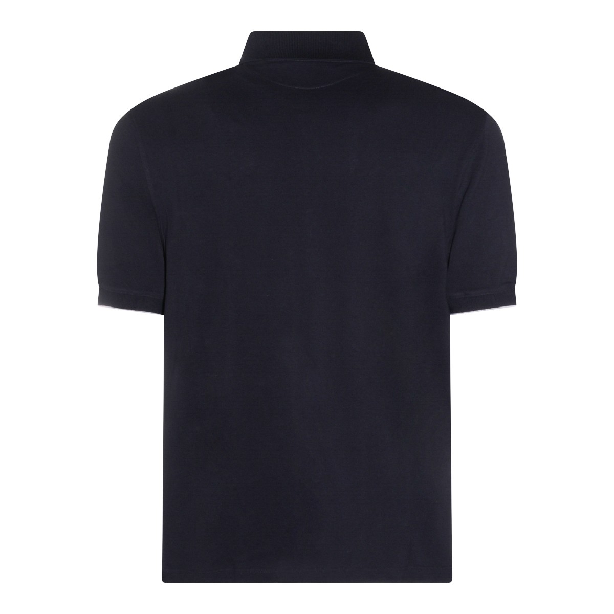 NAVY COTTON POLO SHIRT