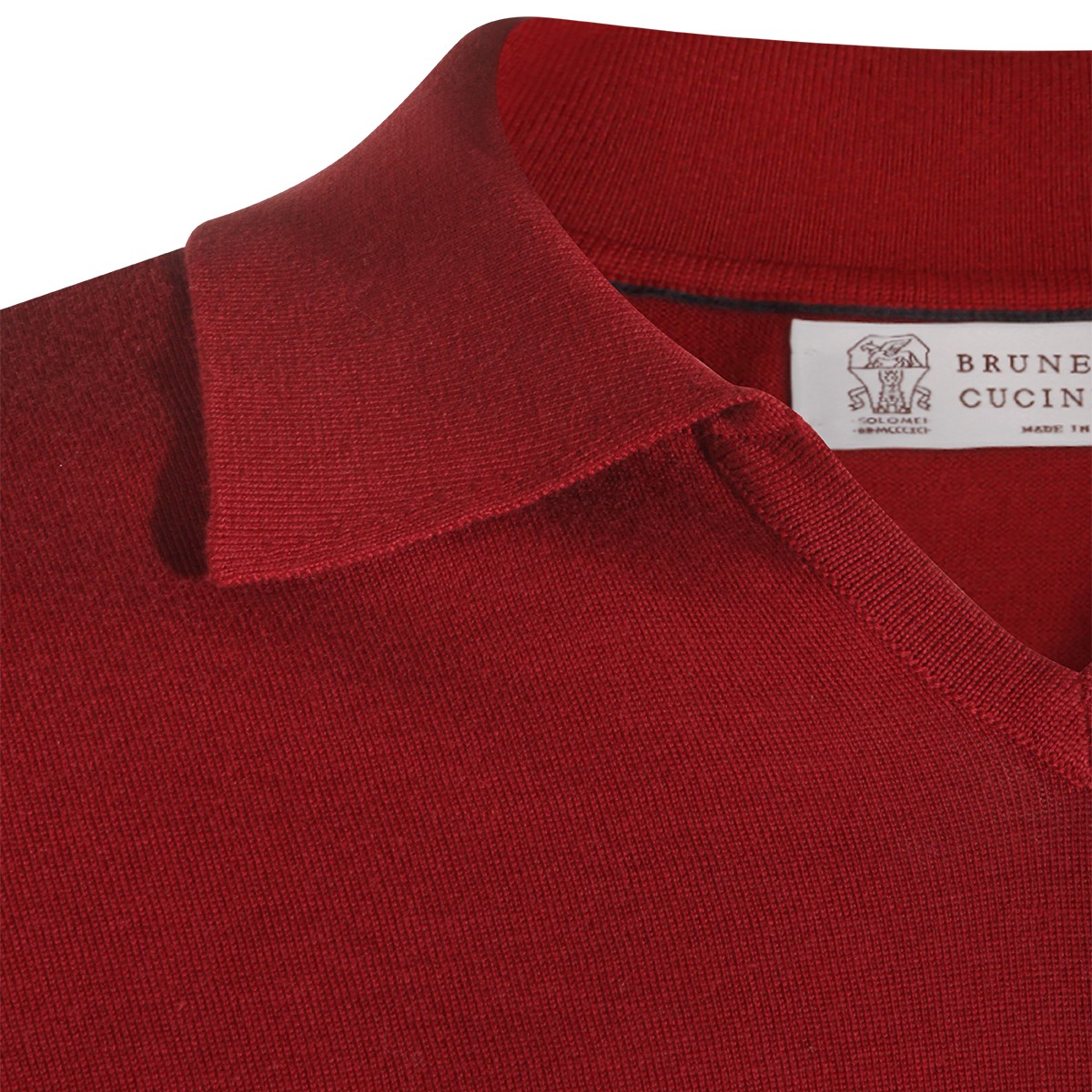 CHERRY COTTON POLO SHIRT