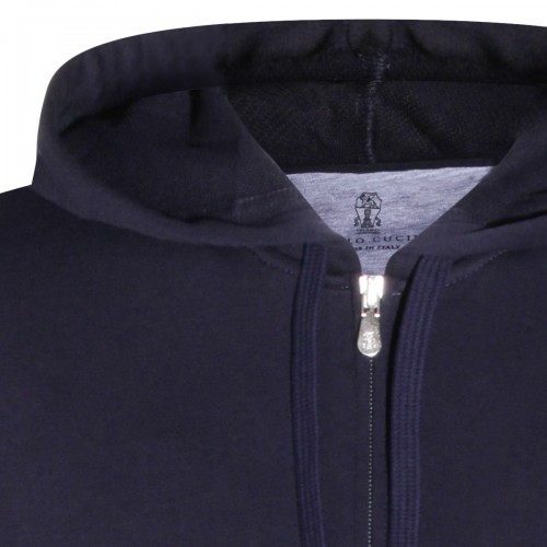 NAVY COTTON SWEATSHIRT