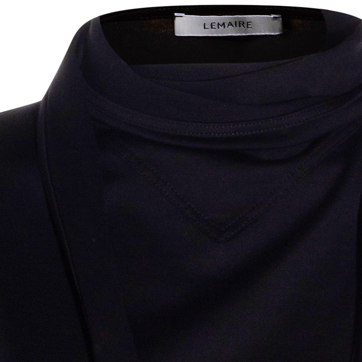 BLACK COTTON T-SHIRT