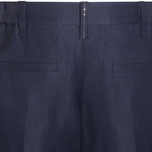 BLUE VISCOSE PANTS 2