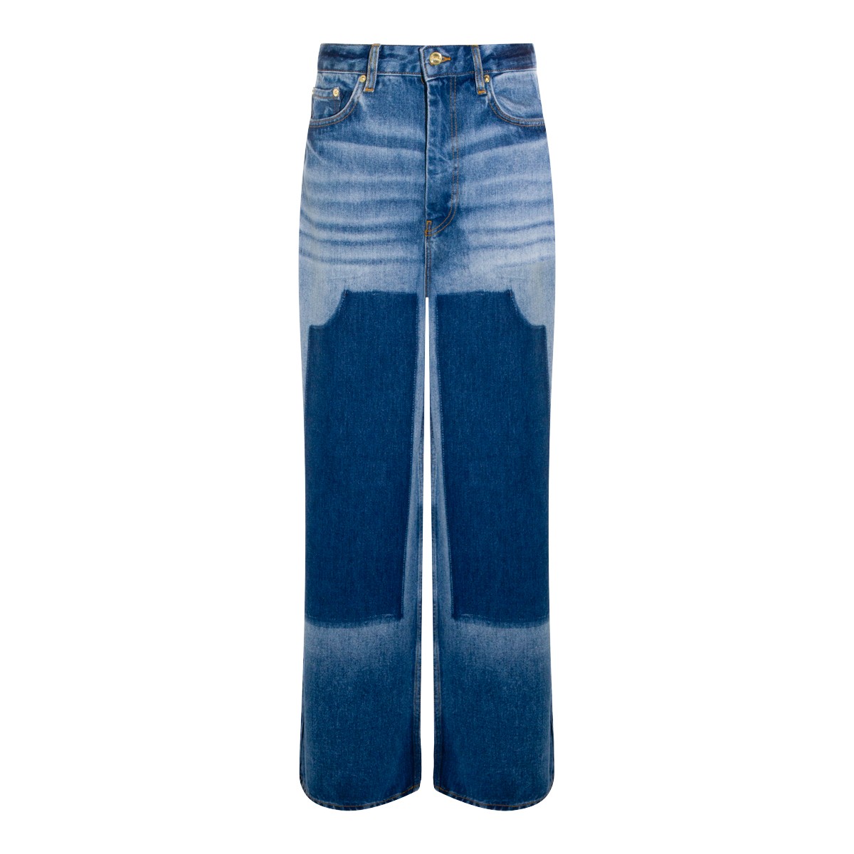 LIGHT BLUE COTTON JEANS
