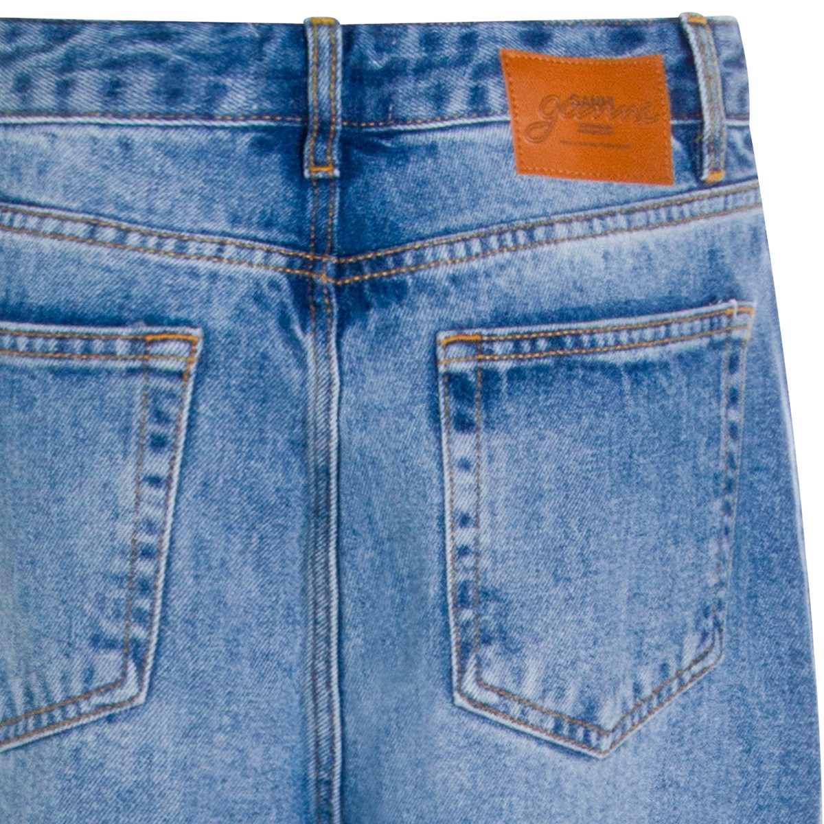 LIGHT BLUE COTTON JEANS