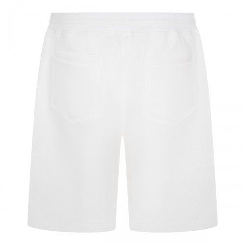 WHITE COTTON SHORTS
