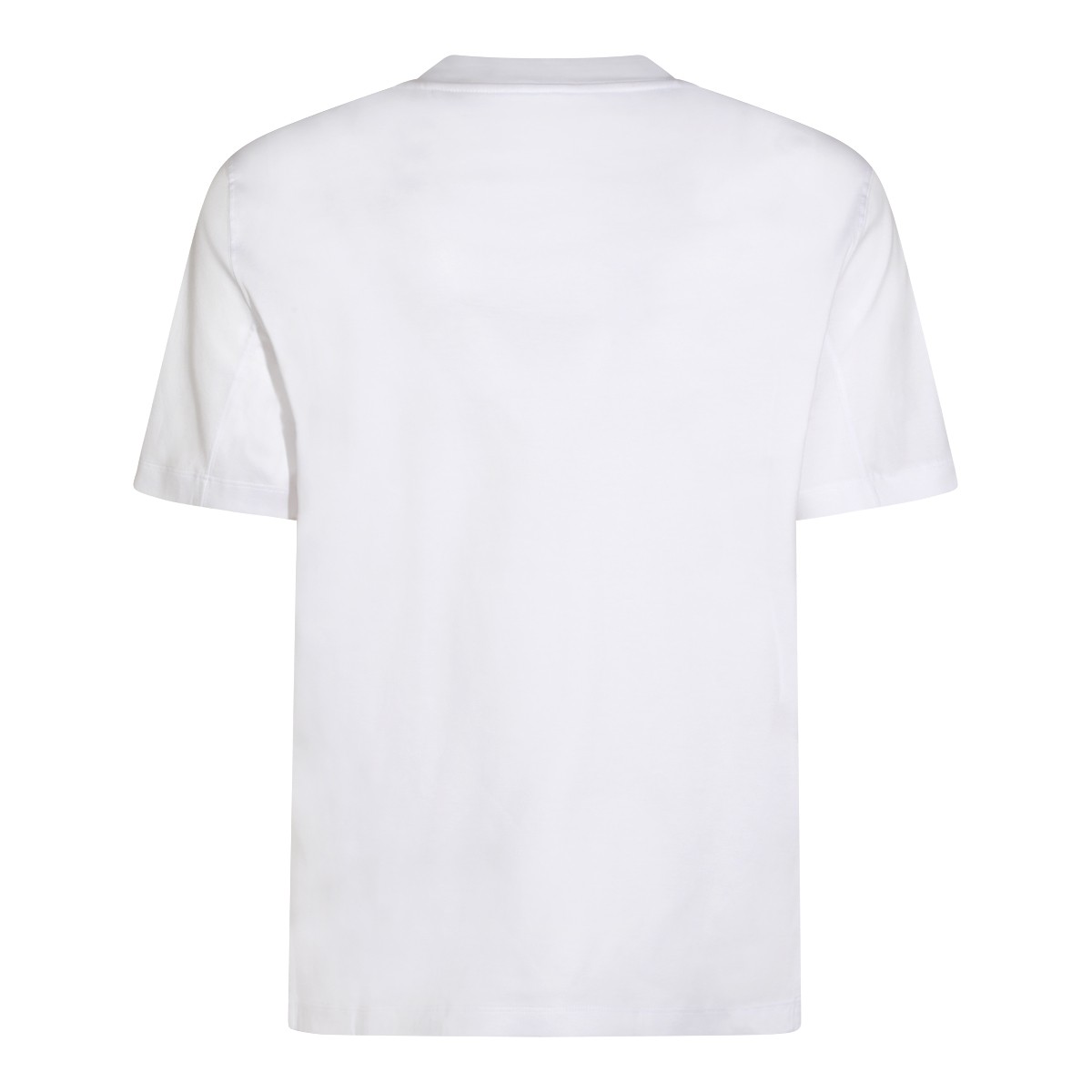 WHITE COTTON T-SHIRT