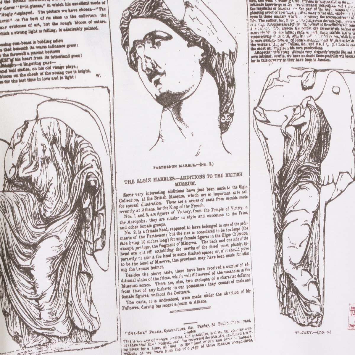 WHITE COTTON T-SHIRT