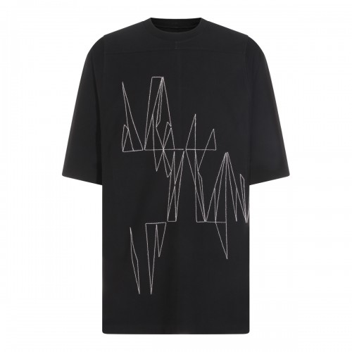 BLACK COTTON JUMBO T-SHIRT