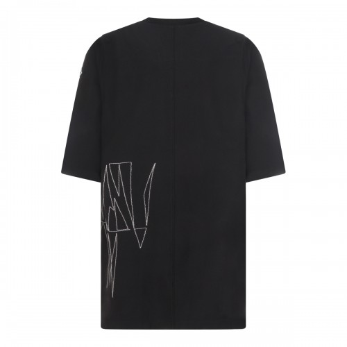 BLACK COTTON JUMBO T-SHIRT