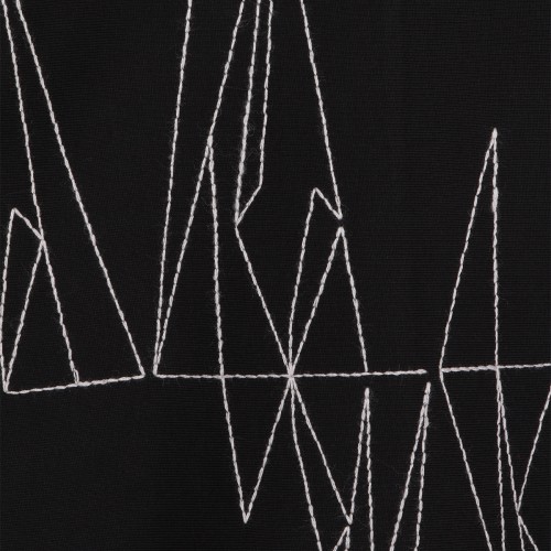 BLACK COTTON JUMBO T-SHIRT