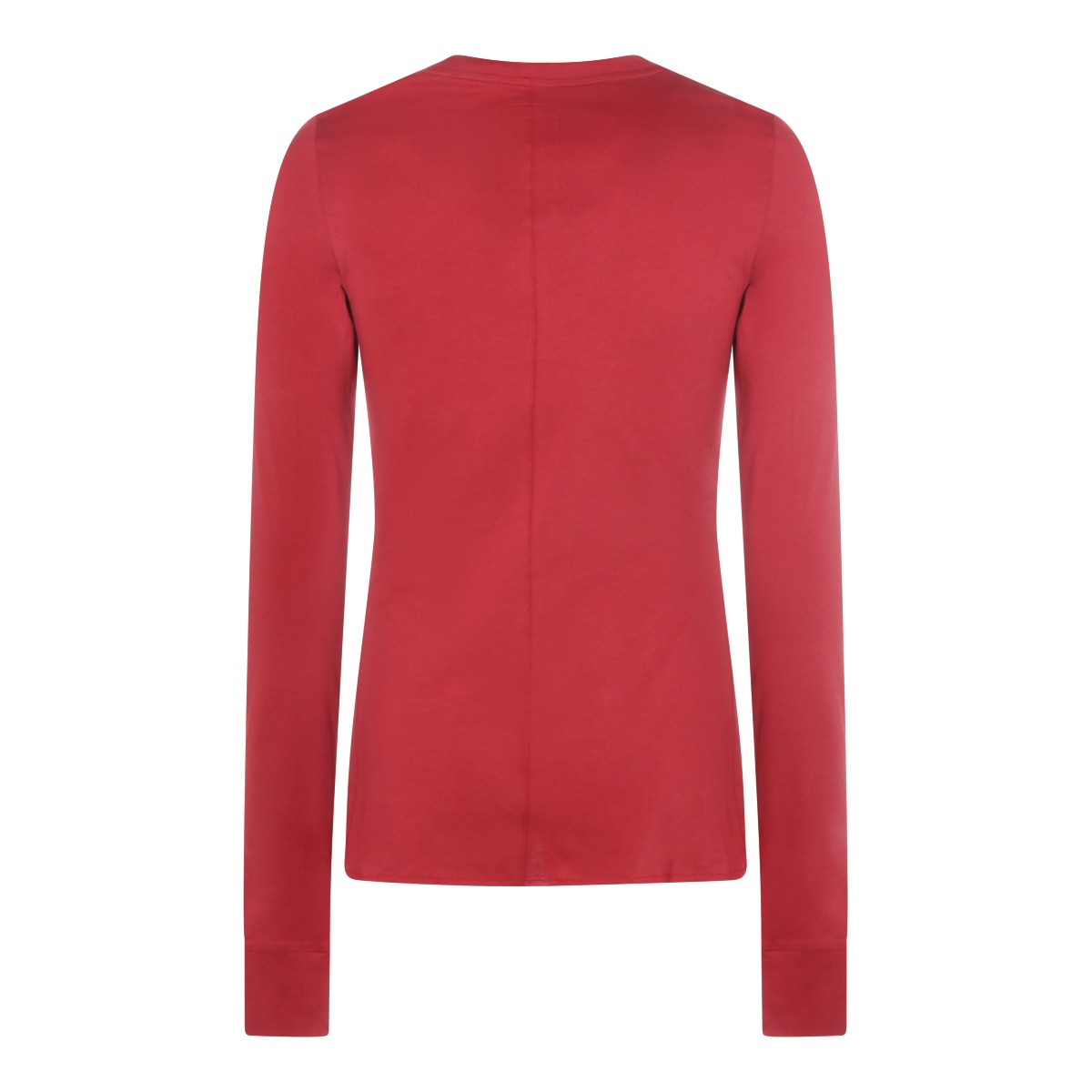 RED COTTON GIRDER KNITWEAR