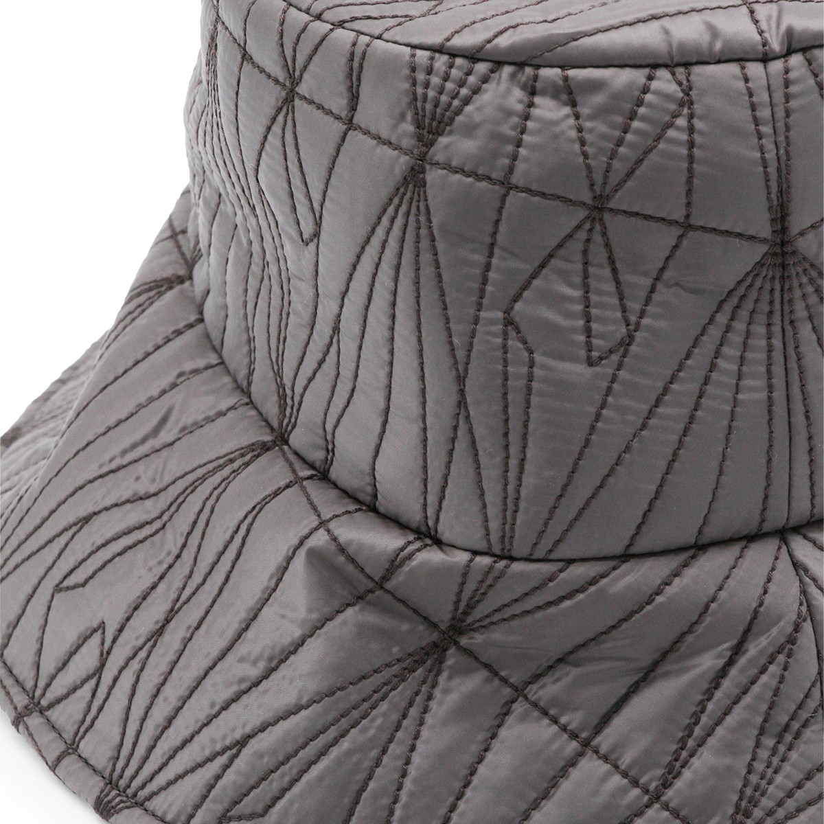 DARK GREY PADDED HAT