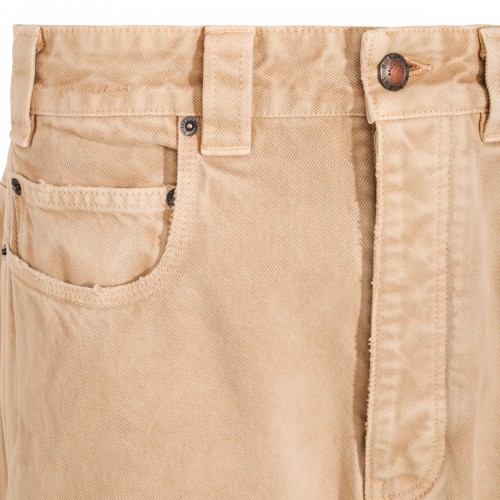BEIGE COTTON PANTS