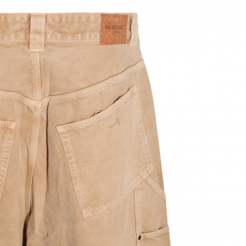 BEIGE COTTON PANTS