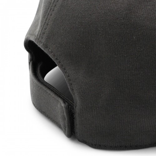 DARK GREY COTTON HAT 2