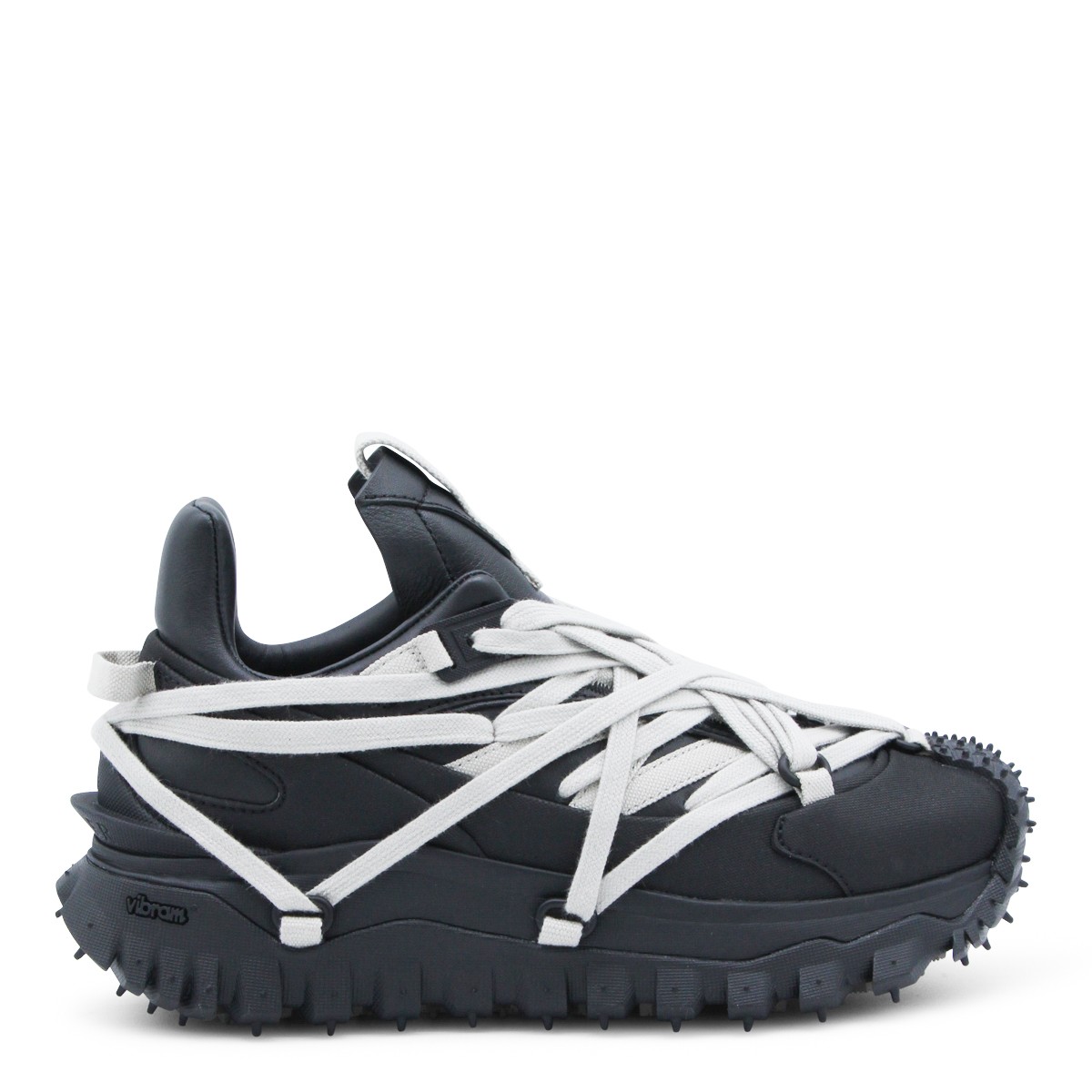 BLACK LEATHER TRAILGRIP MEGALACE...