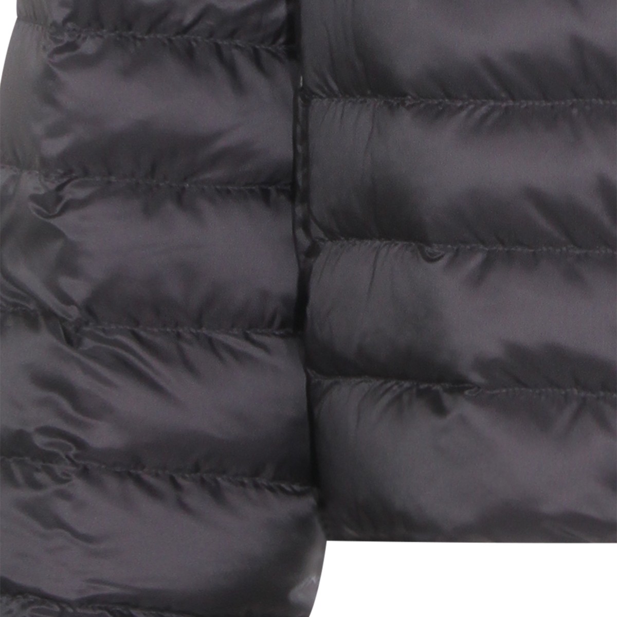 BLACK ZIPLOCK DOWN JACKET
