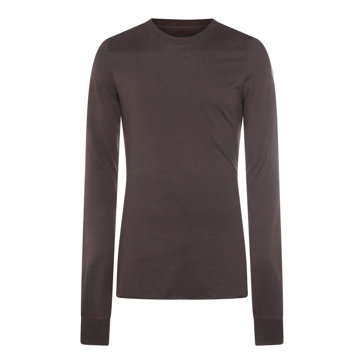 DARK GREY COTTON GIRDER KNITWEAR